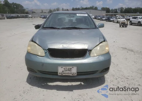 2006 Toyota Corolla Ce from USA, damaged, VIN 2T1BR32E46C599850